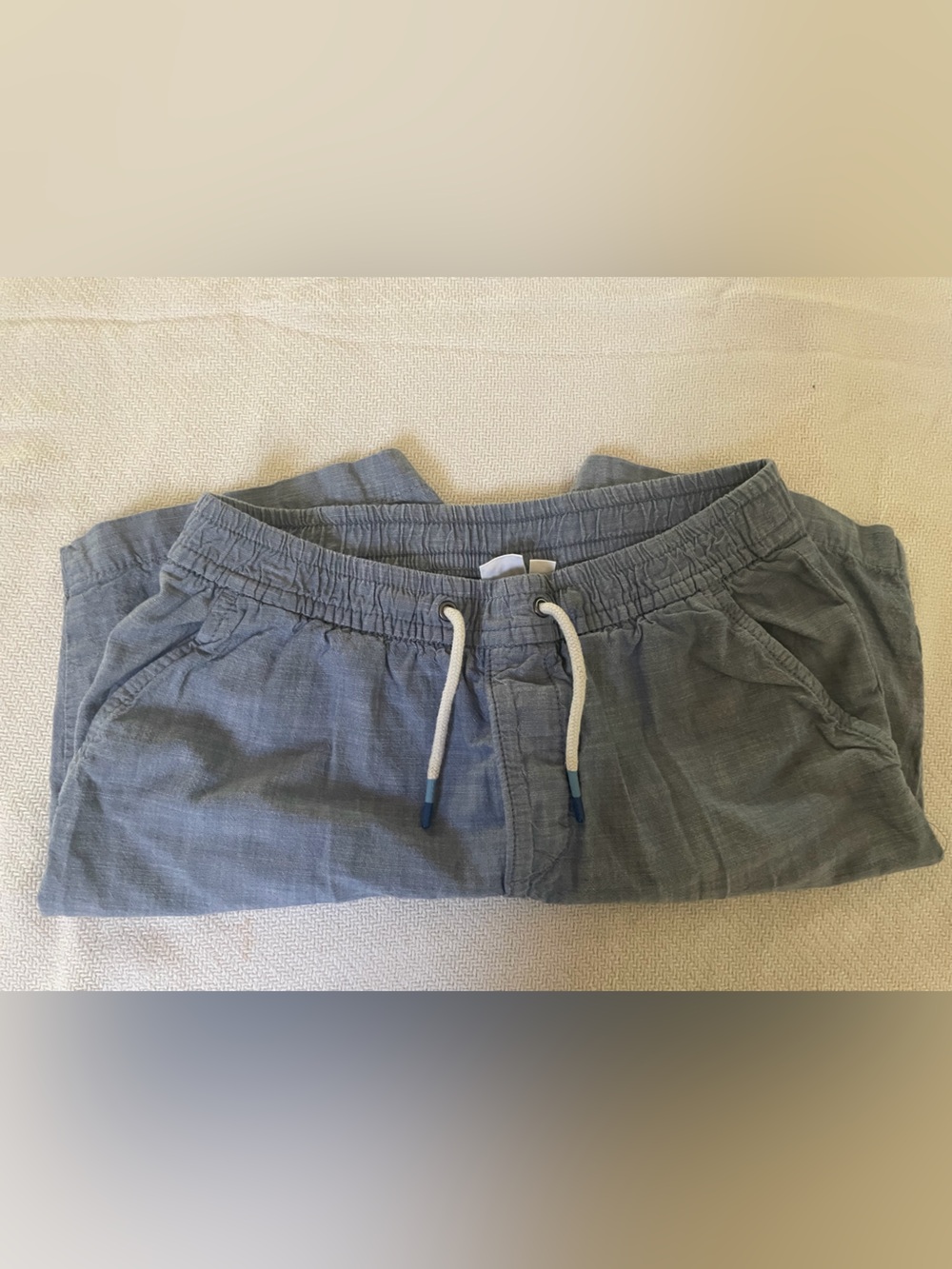 Gray/blue Kids Navy shorts